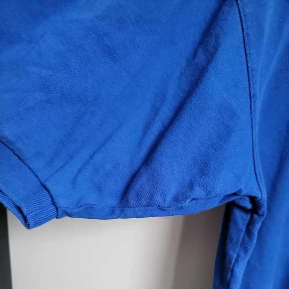 VTG Mickey, Inc Walt Disney World 25 Years of Magic Size Medium Blue Polo Shirt - Picture 3 of 6